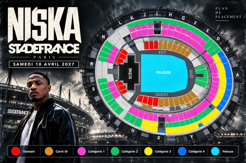 Niska en Concert : 10 Avril 2027 au Stade de France