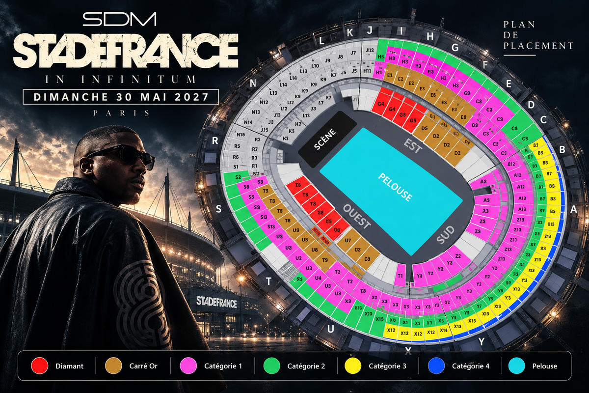 SDM IN INFINITUM : 30 Mai 2027 au Stade de France
